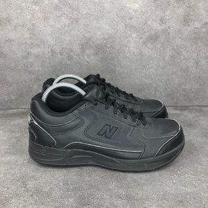 New Balance 576 Walking Shoe, Black, Women's 7EE Wide